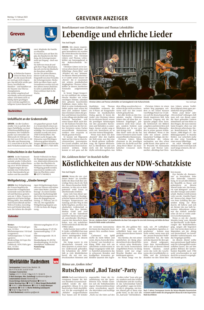 2023 – Christian Lötters und Thomas Lehmkühler – 11. Februar