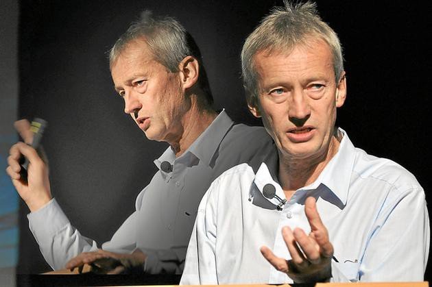 2012 - Dr. Martin Dziersk im Ballenlager