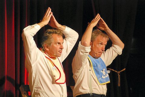 2009 - Bullemänner im Ballenlager